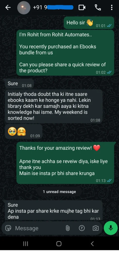 Ebooks Customer Whatsapp Review 01
