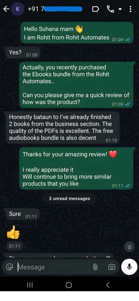Ebooks Customer Whatsapp Review 03