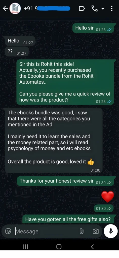 Ebooks Customer Whatsapp Review 04